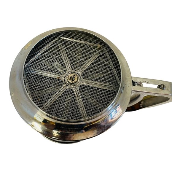 Vintage RETRO 1950’s Flower Sifter KITCHEN ANDROCK Hand Sifter 3 Screen Layer - Picture 4 of 6